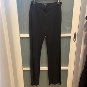 Theory Black Flare Leg Pants, 4